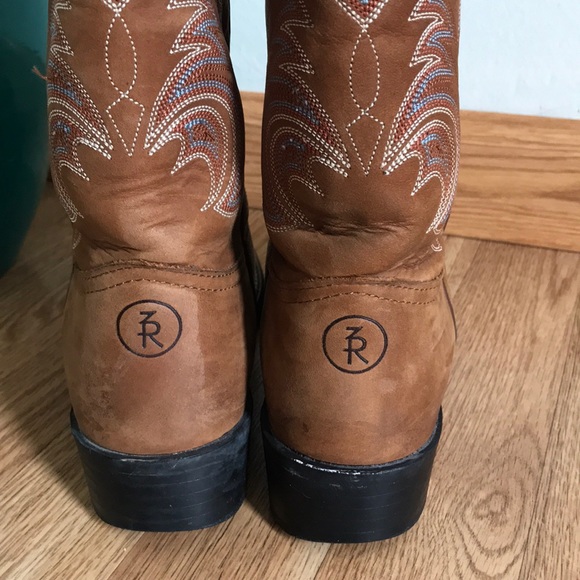 Brown Cowboy Boots (Tony Lama) - Picture 5 of 8